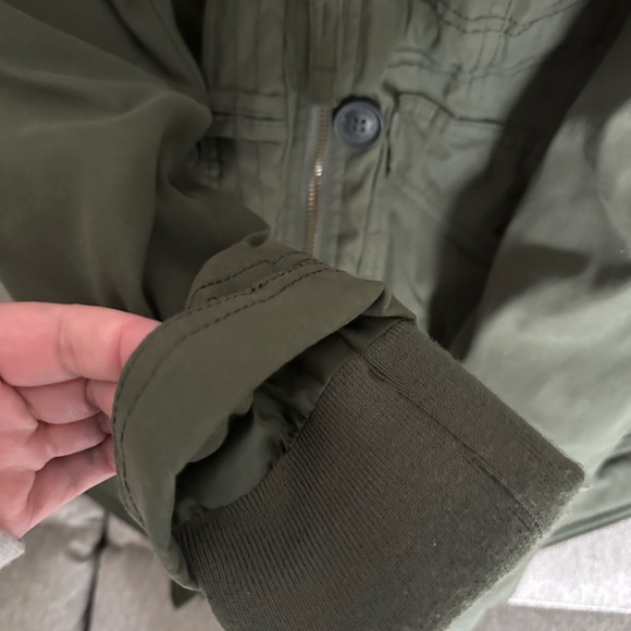 Hollister Olive Military Jacket - Picture 6 of 10